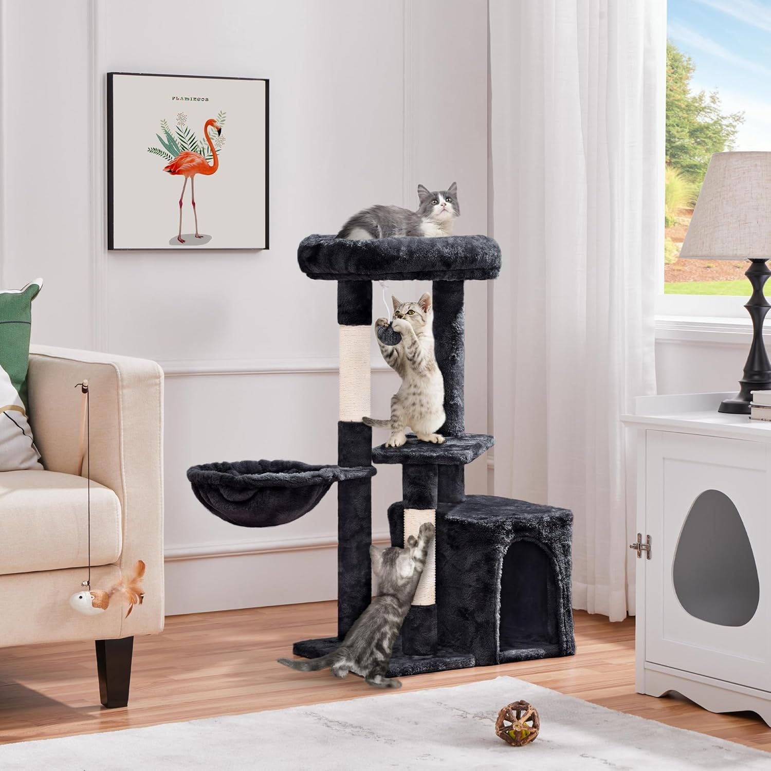 The Feline Fortress of Fluffiness: A Cat Condo with More Levels than a Video Game!