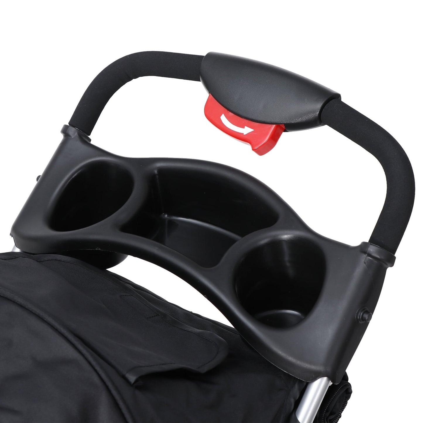 Paw-some Pup Mobile: The Ultimate Pet Stroller for Dogs and Cats with Convenient Snack Storage