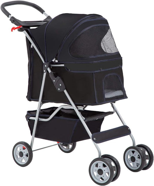 Premium Pet Stroller: The Ultimate Travel Companion for Dogs and Cats