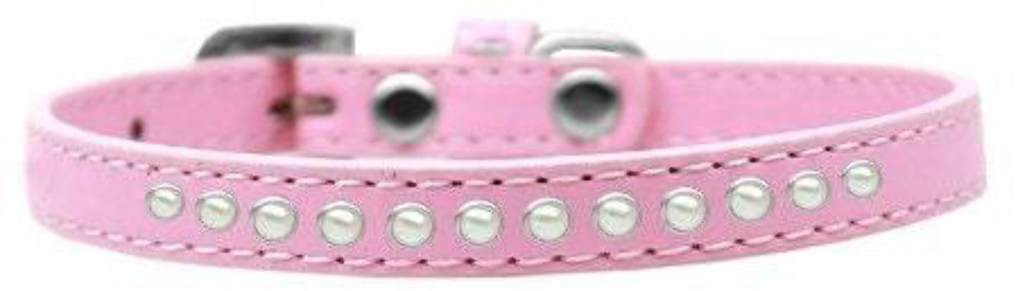 Paw-sitively Posh Pup Bling Bling Collar with a Pearl-tastic Twist!