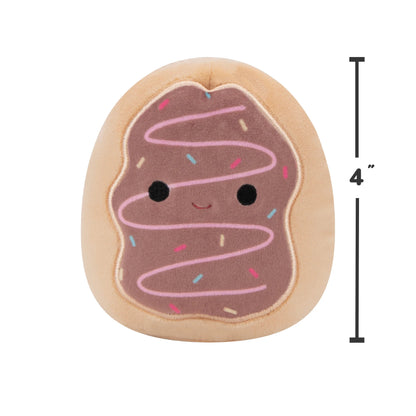 Purr-uccino & Donut Delight: A 2-Pack of 3.5" Plush Toys for Cats and Dogs