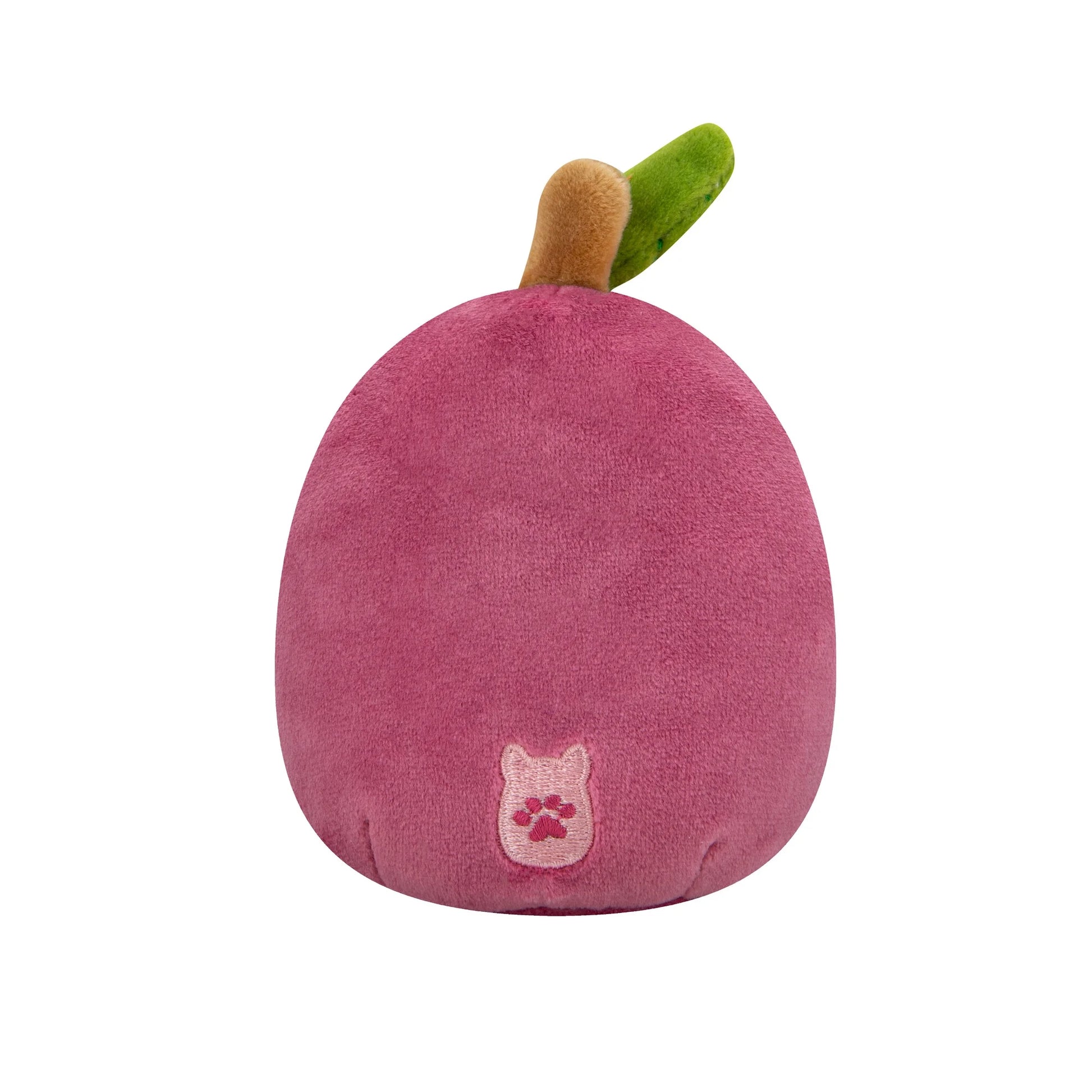 Fruit Fling! 2-Pack of 3.5" Squeaky Plush Toys: Cherry & Orange Slice for Playful Cats and Dogs