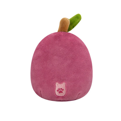 Fruit Fling! 2-Pack of 3.5" Squeaky Plush Toys: Cherry & Orange Slice for Playful Cats and Dogs