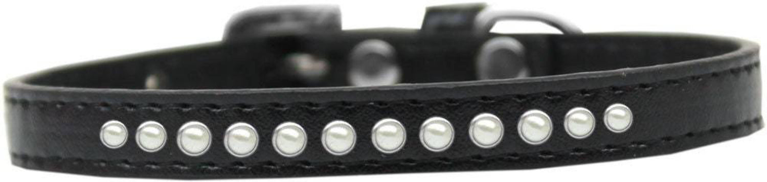 Paw-sitively Posh Pup Bling Bling Collar with a Pearl-tastic Twist!