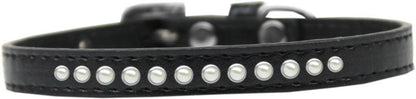 Paw-sitively Posh Pup Bling Bling Collar with a Pearl-tastic Twist!